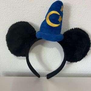 Disney Wizard Mickey Ears Headband - Black and Blue